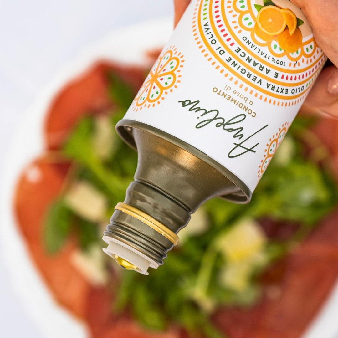 Extra Virgin Olive Oil Infused with Orange - Angelino 250ml - Puglia, Italy