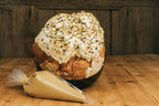 Pistachio Panettone with Handmade Pistachio Cream - Naturally Leavened Italian Christmas Cake - Made in Italy